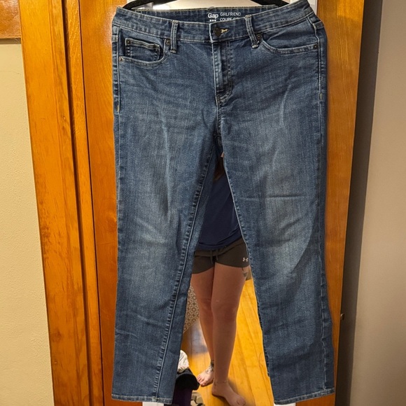 GAP Women's Dark Blue Ankle Jeans - Picture 1 of 3